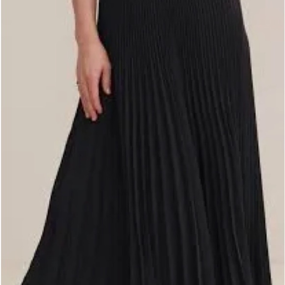 Jenni Kayne Charcoal Pleated Skirt